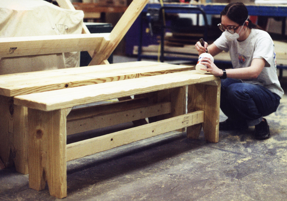 Building benches