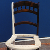 Cane-seat chair