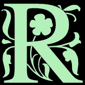 Floral R Monogram
