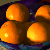 Tangerines rendering